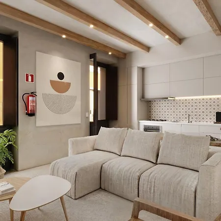 Fatima's Place - Cozy Loft In Old Town Viana 아파트